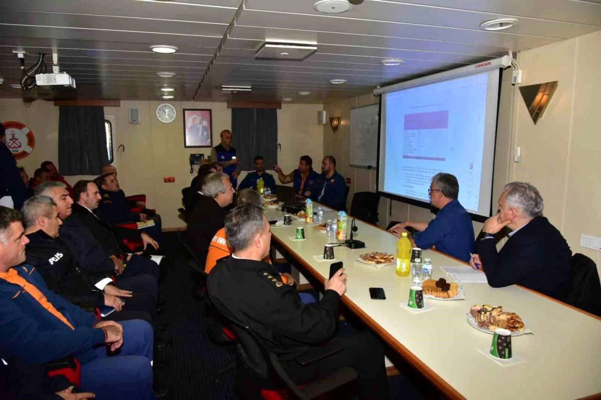 Zonguldak Valiliği, Kafkametler gemisi mürettebatı arama çalışmaları hakkında açıklama yaptı