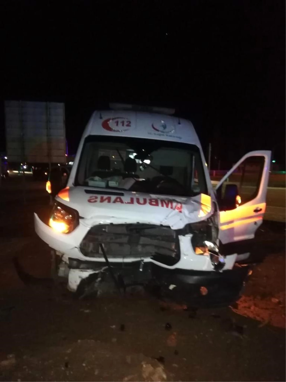 Afşin\'de trafik kazası: 2 yaralı
