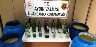 Aydın'da kaçak şarap operasyonu: 1550 litre ele geçirildi