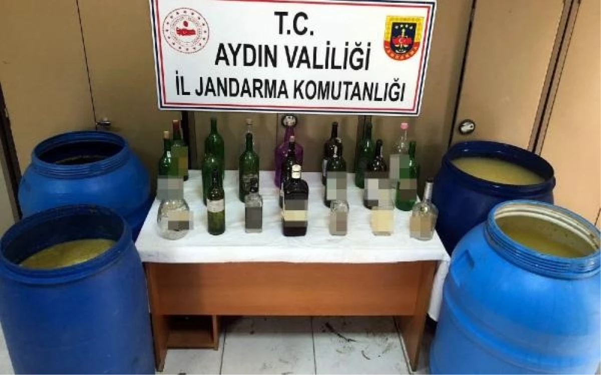 Aydın\'da kaçak şarap operasyonu: 1550 litre ele geçirildi