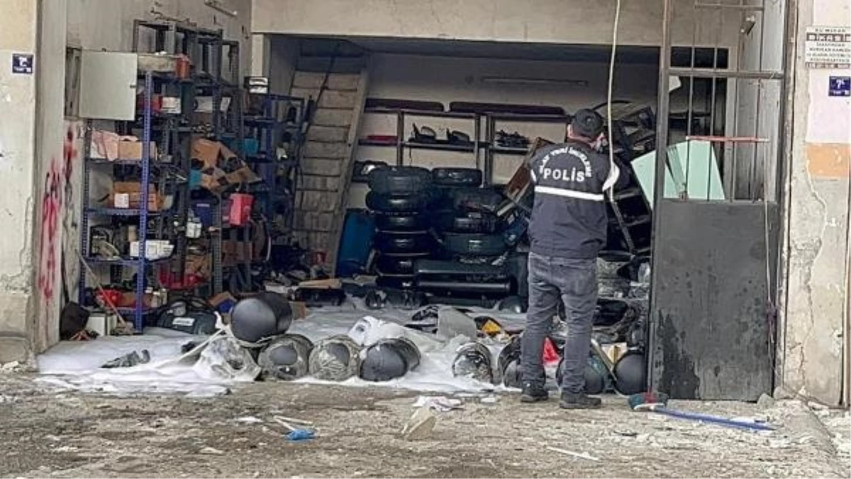 AYDIN\'da LPG dönüşümü yapan iş yerinde patlama: 1 yaralı