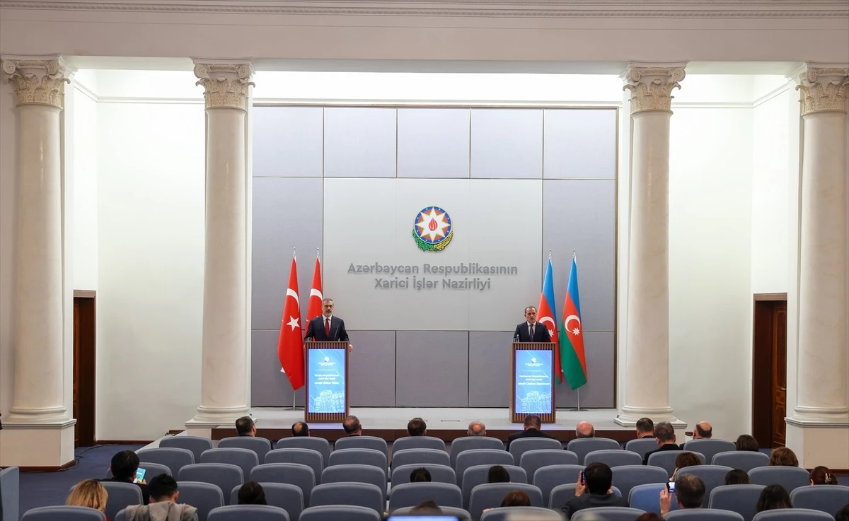 Azerbaycan Dışişleri Bakanı Bayramov, Hakan Fidan\'la ortak basın toplantısında konuştu Açıklaması