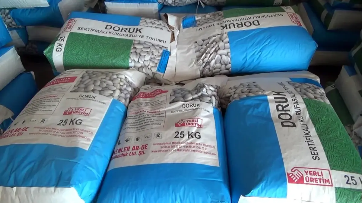 Bitlis, Türkiye\'nin tohumluk kuru fasulye üretiminde birinci