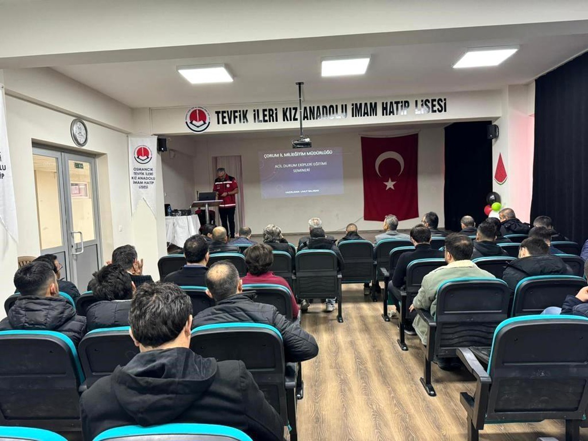Çorum\'da öğretmenlerden oluşan arama kurtarma ekibi göreve hazır