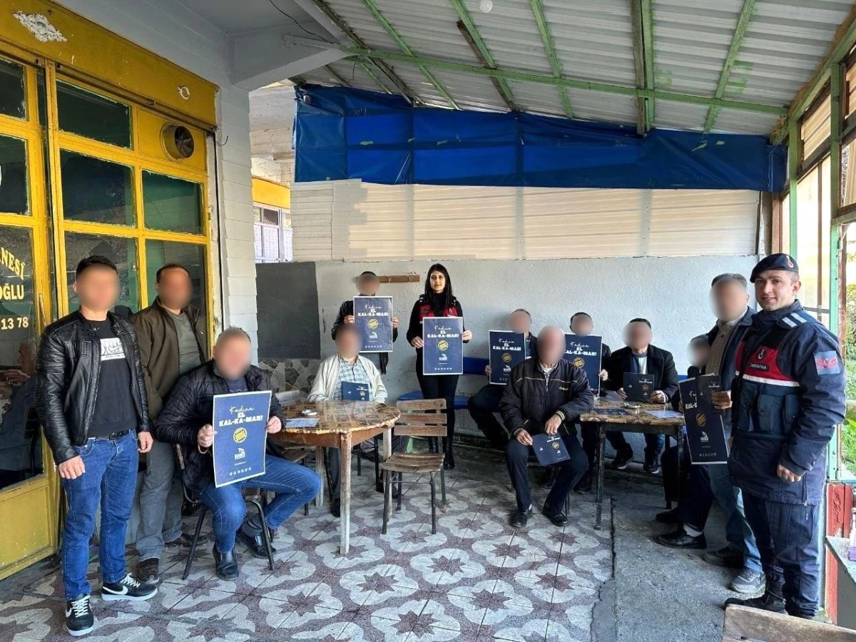 Zonguldak\'ta jandarma ekipleri KADES uygulamasını tanıttı