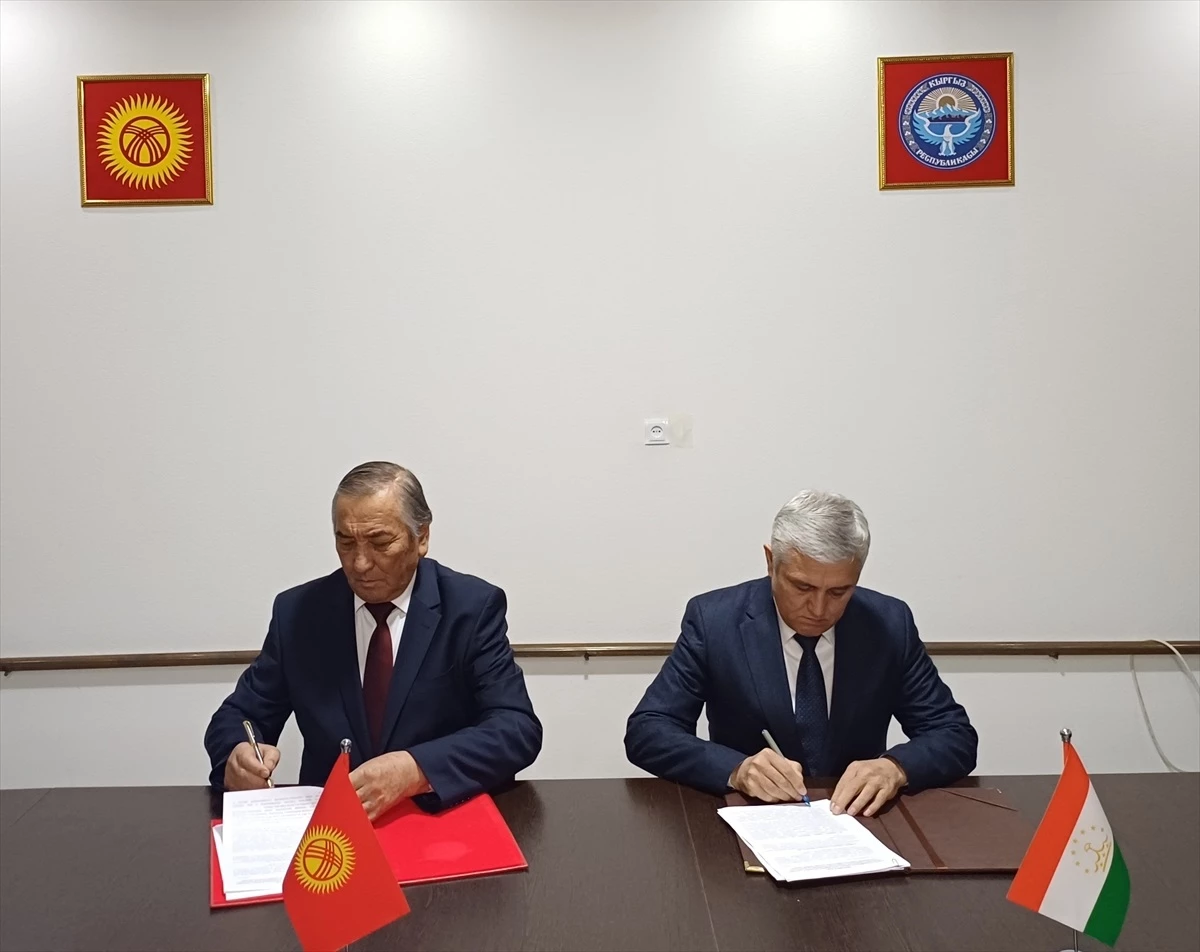 Kırgızistan ile Tacikistan arasında sınır anlaşması sağlandı