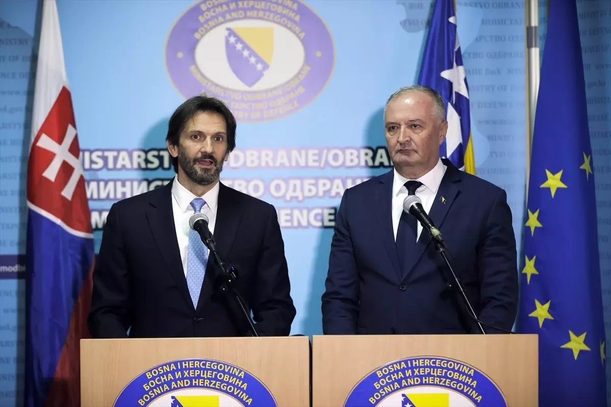 Slovakya, Bosna Hersek'in AB üyelik sürecine tam destek veriyor
