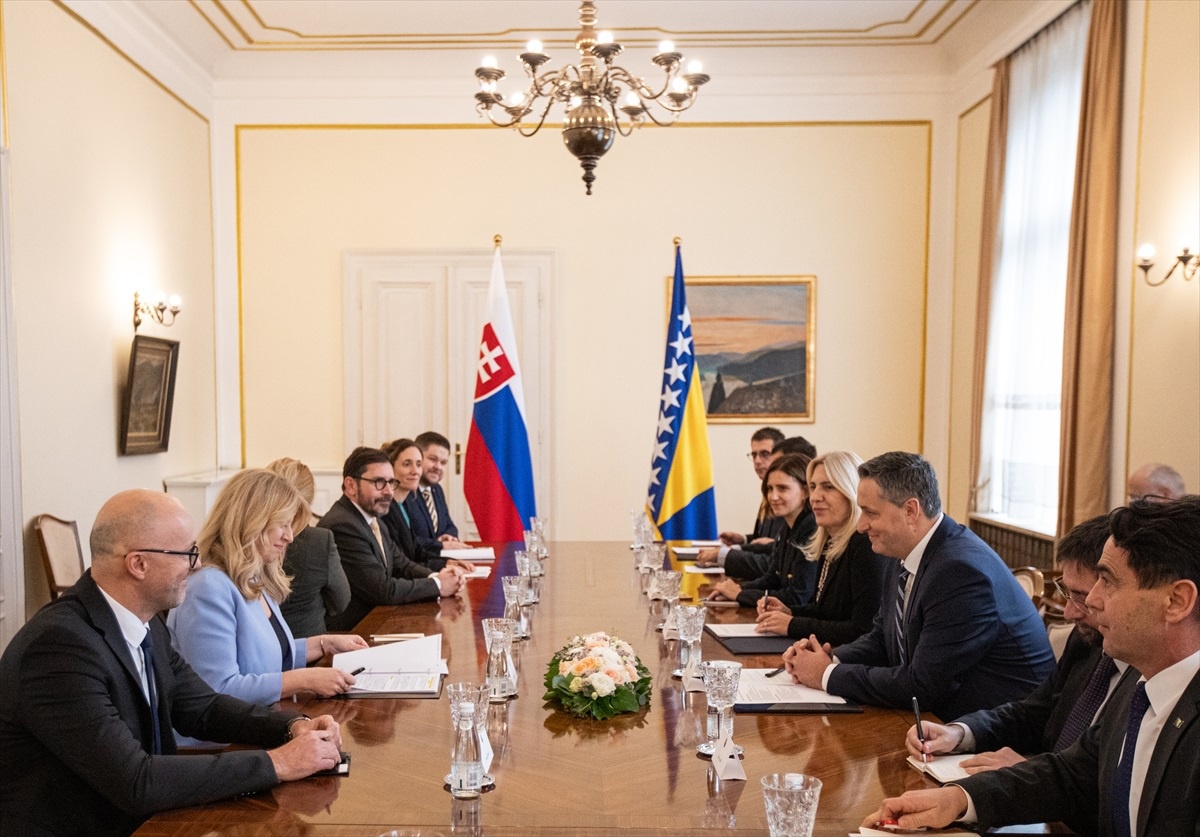 Slovakya Cumhurbaşkanı Bosna Hersek\'in AB entegrasyonunu destekliyor