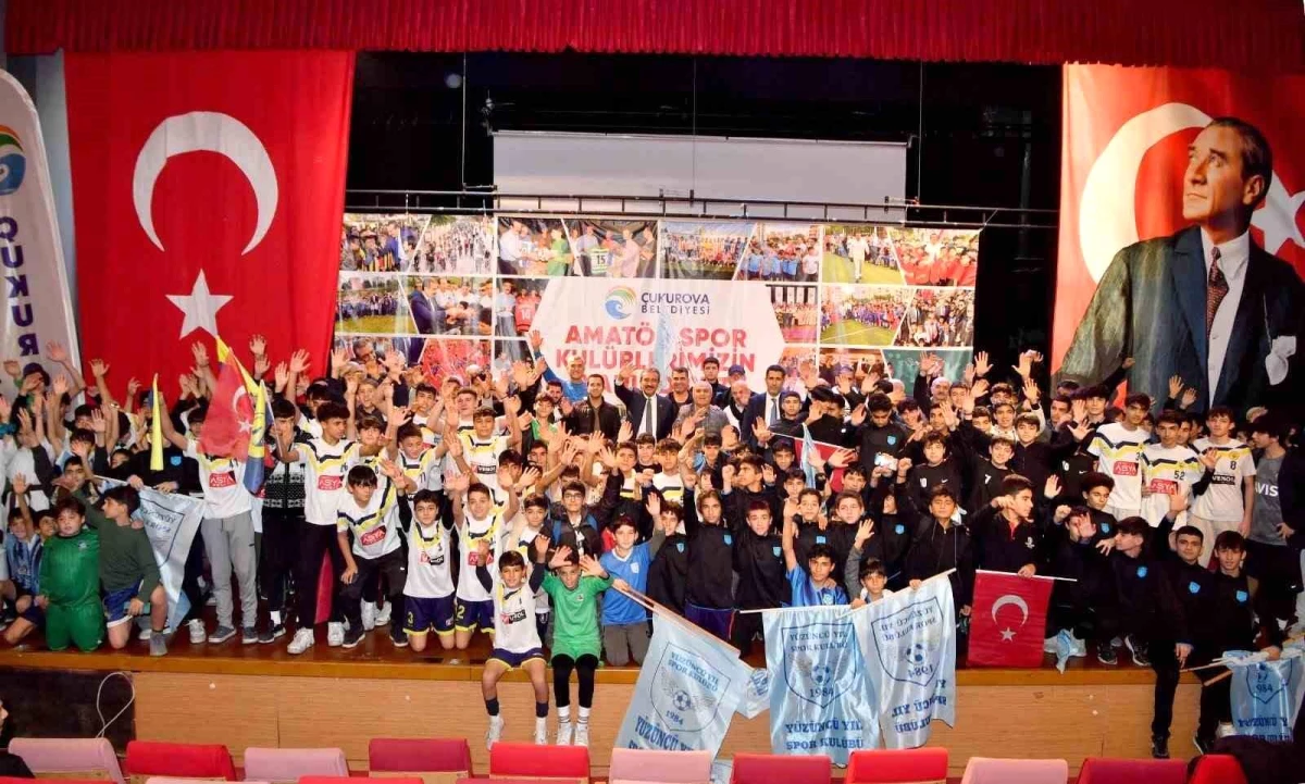 Çukurova Belediyesi Amatör Spor Kulüplerine Yardım Yaptı