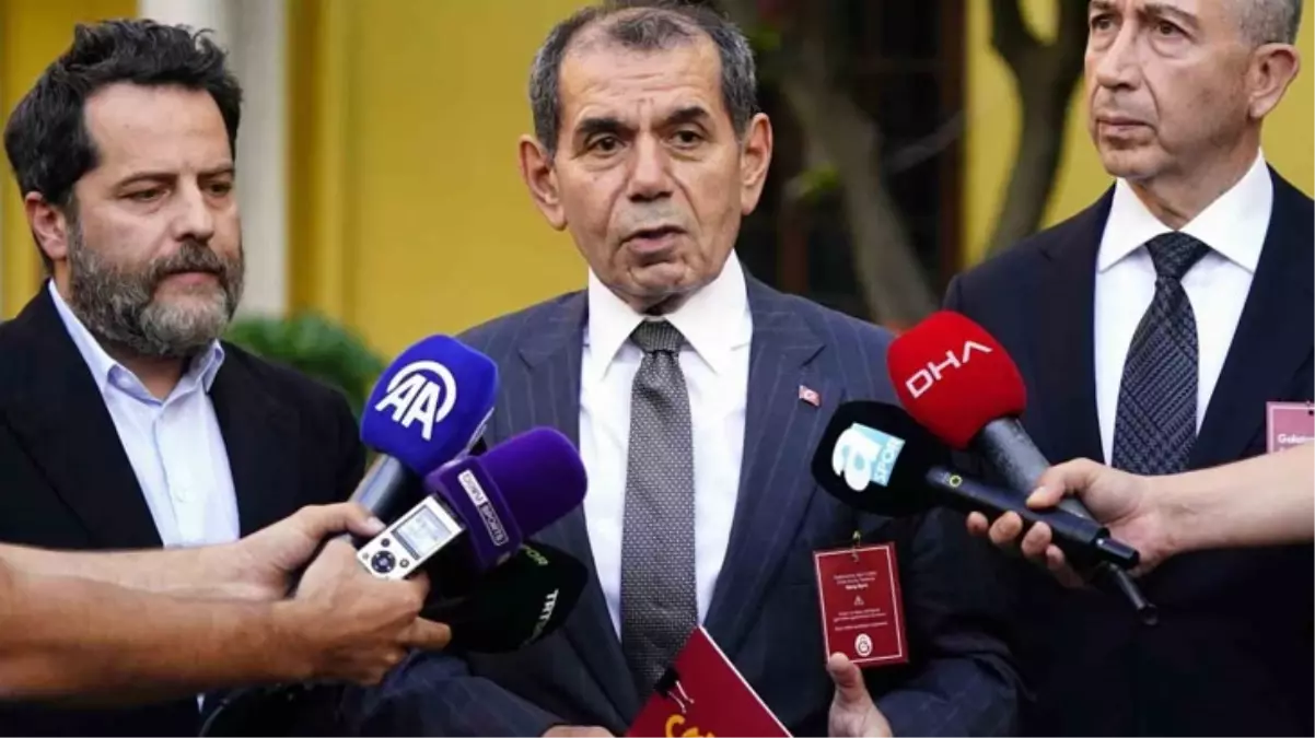 Dursun Özbek, TFF hakkında sorulan soruyu kabul etmeyip bir de sert çıktı