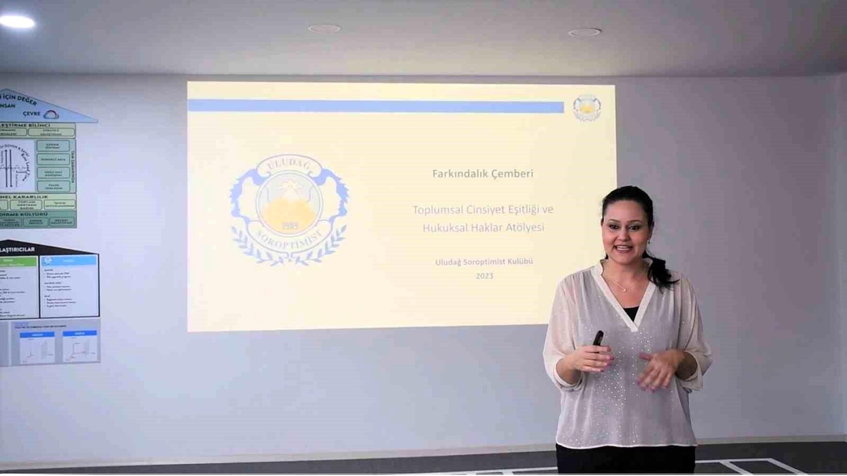 Uludağ Soroptimist Kulübü\'nden Farkındalık Çemberi Atölyesi