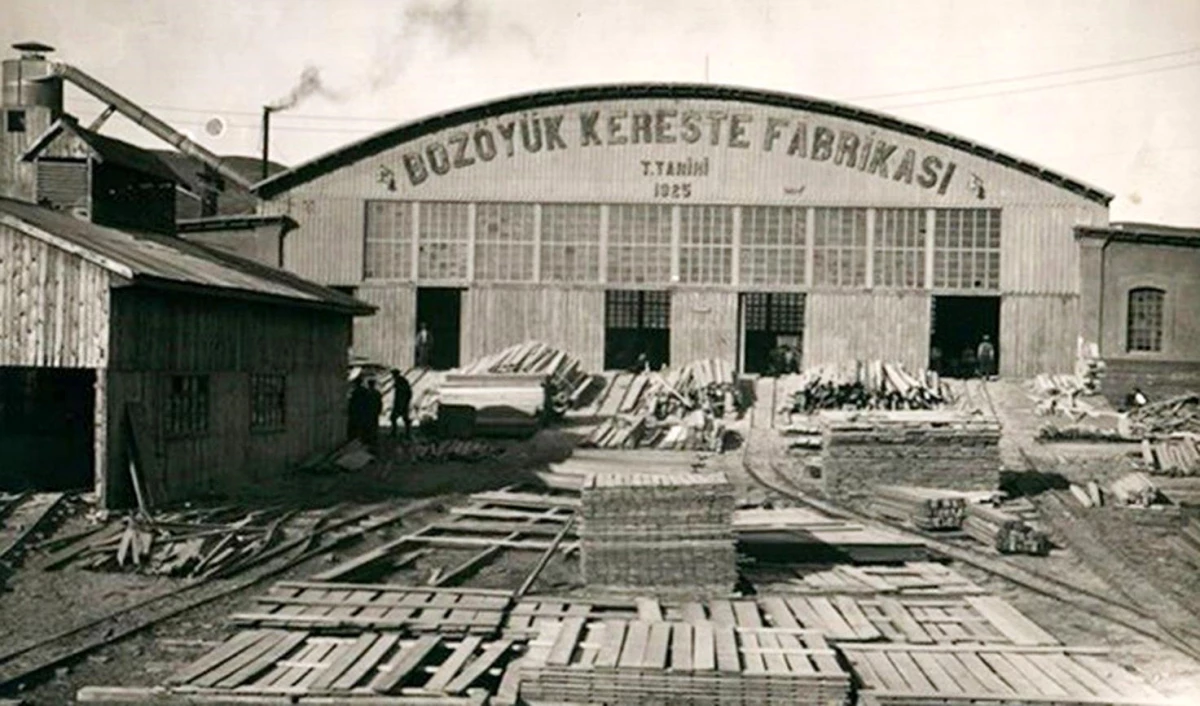 Bozüyük Kereste Fabrikası: Atatürk\'ün açılışını yaptığı Türkiye\'nin ilk kereste fabrikası