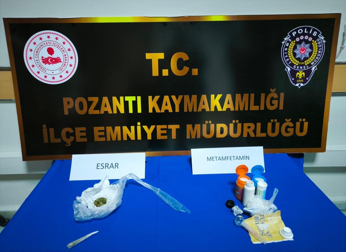 Adana\'da uyuşturucu bulunan 2 şüpheli tutuklandı