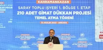 Ankara'da Uluslararası Gıda Hali'nin temeli atıldı