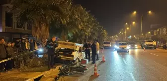 Antalya'da otomobilin çarptığı motosikletin sürücüsü hayatını kaybetti