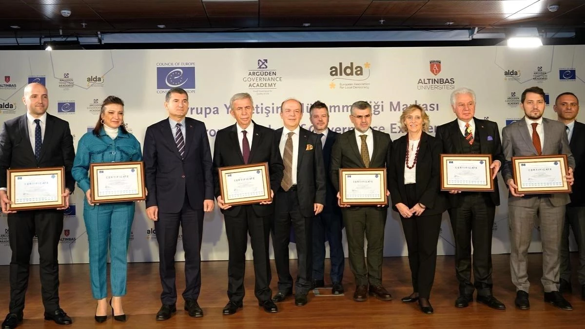 Bağcılar Belediyesi Avrupa Yönetişim Mükemmelliği Markası\'na layık görüldü