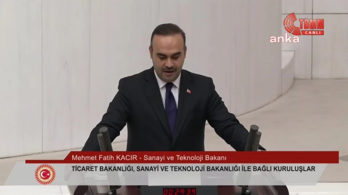 Bakan Mehmet Fatih Kacır: "Ay Misyonu Kapsamında Uzay Aracının Üretim ve Tasarım Çalışmalarını Tamamlayarak, Hibrit Yakıtlı Roket Motorunu...