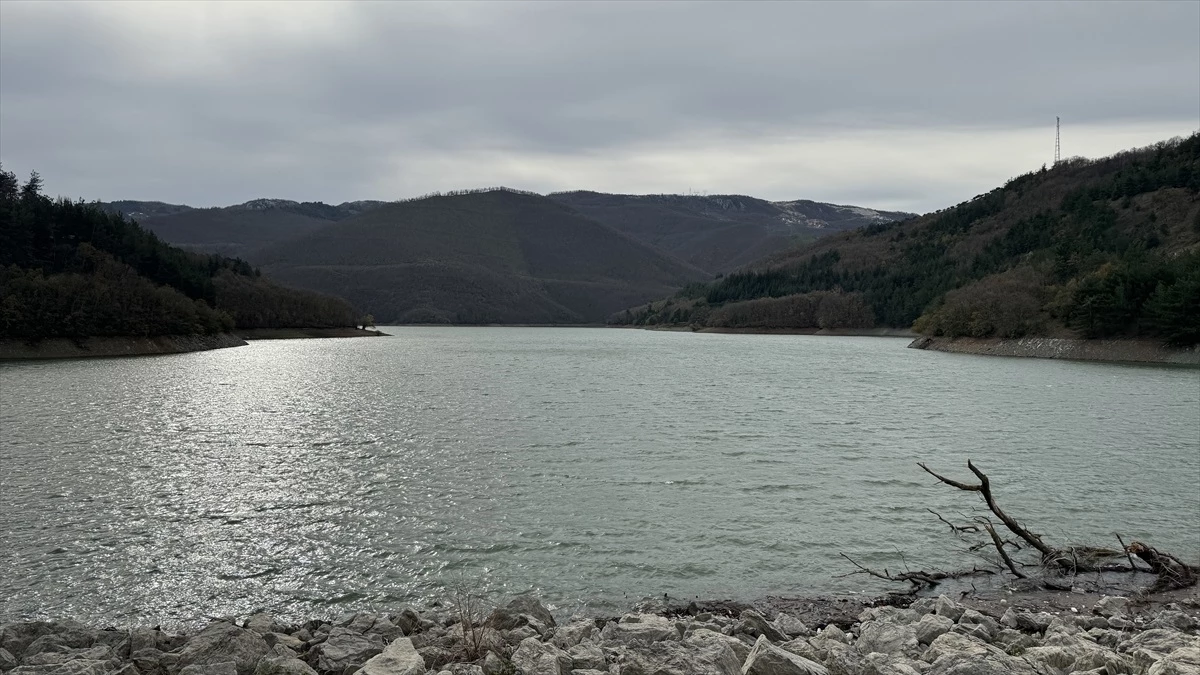 Bursa\'daki barajlar yağışlarla dolmaya başladı