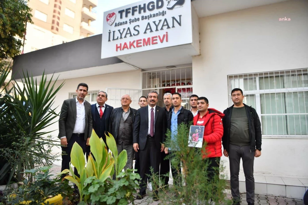 Çukurova Belediye Başkanı Soner Çetin, Hakem Camiasına Geçmiş Olsun Diledi
