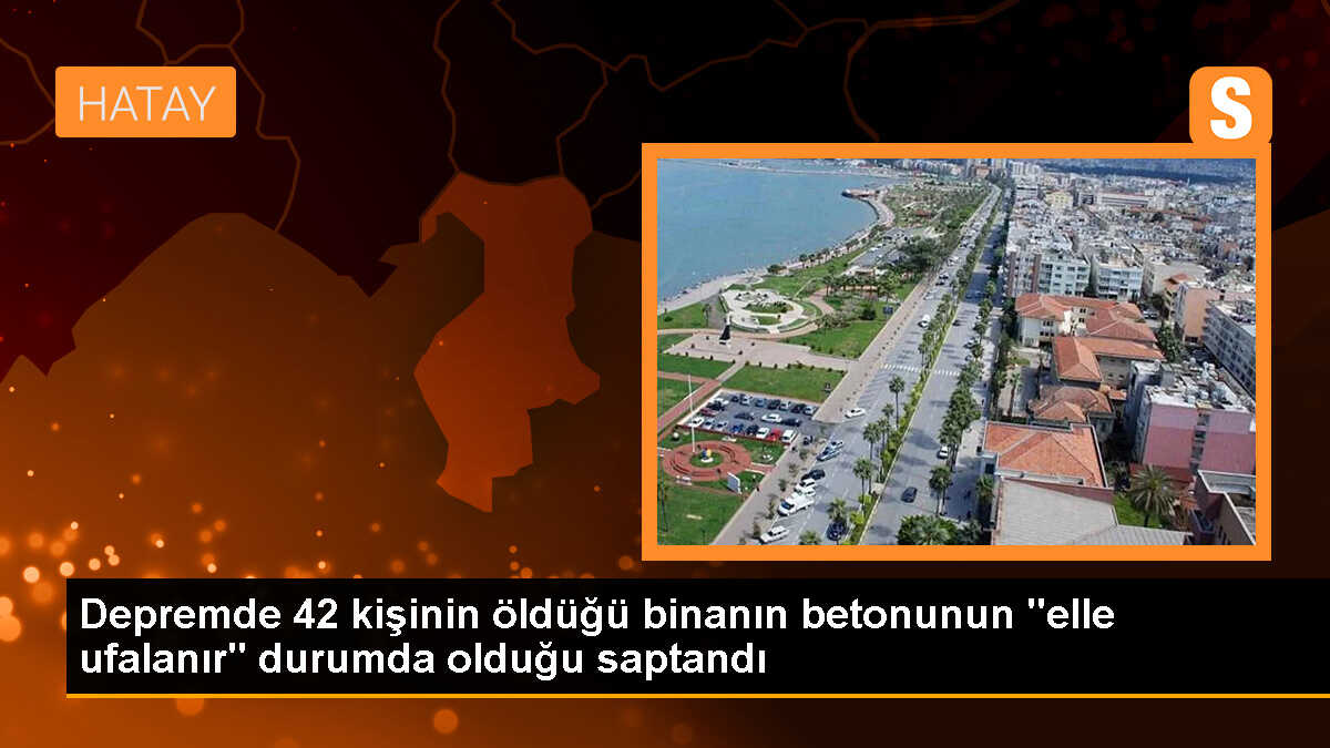 Hatay\'da 75. Yıl Apartmanı\'nın yıkılmasıyla ilgili dava açıldı