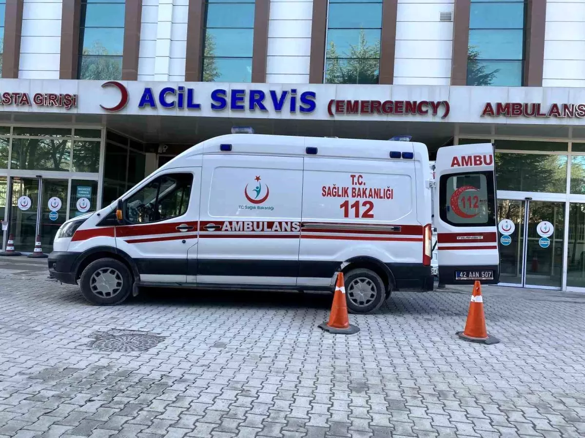 Konya\'da İşçinin Elini Kesen Testere Kazası