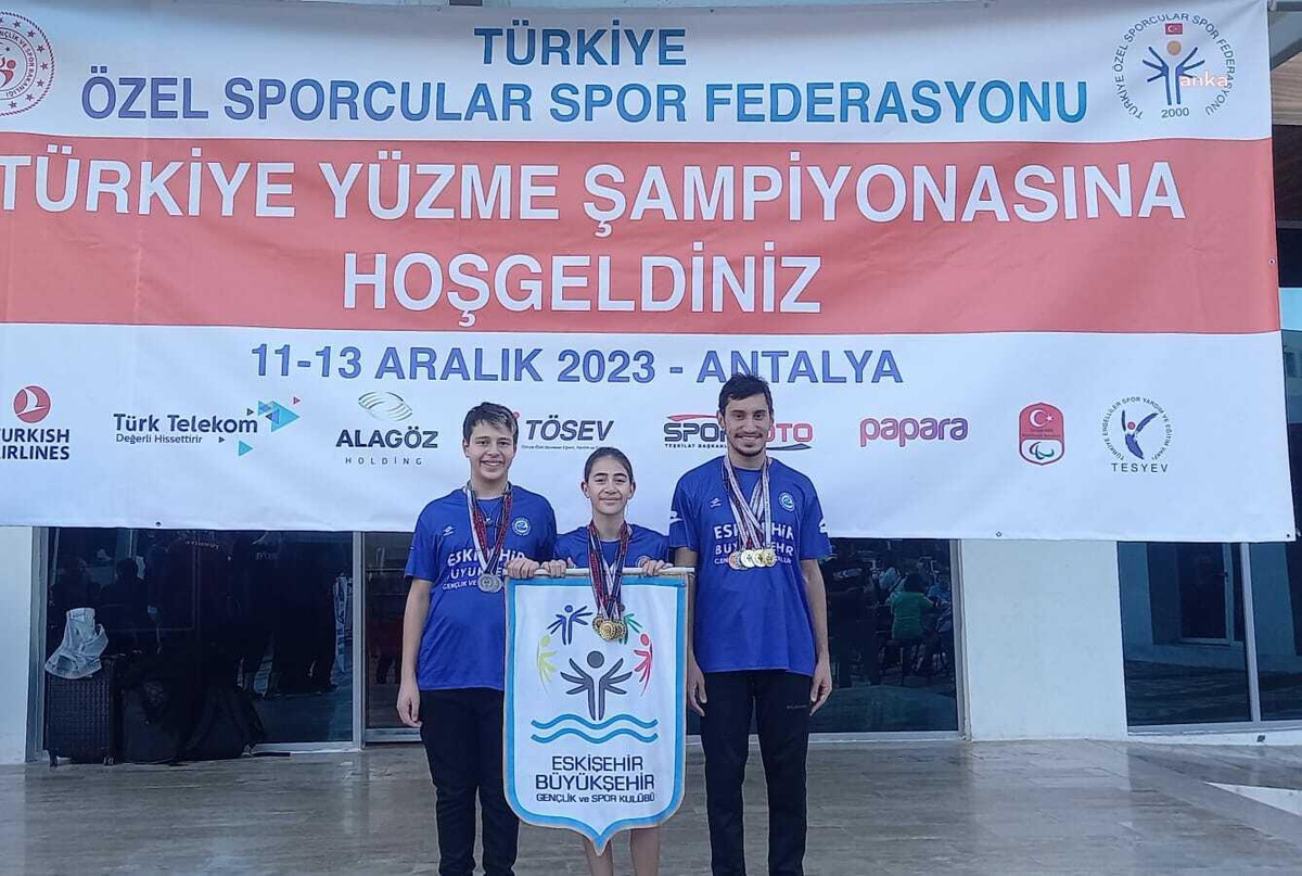 Eskişehir Büyükşehir Gençlik ve Spor Kulübü Özel Sporcuları 10 Madalya Kazandı