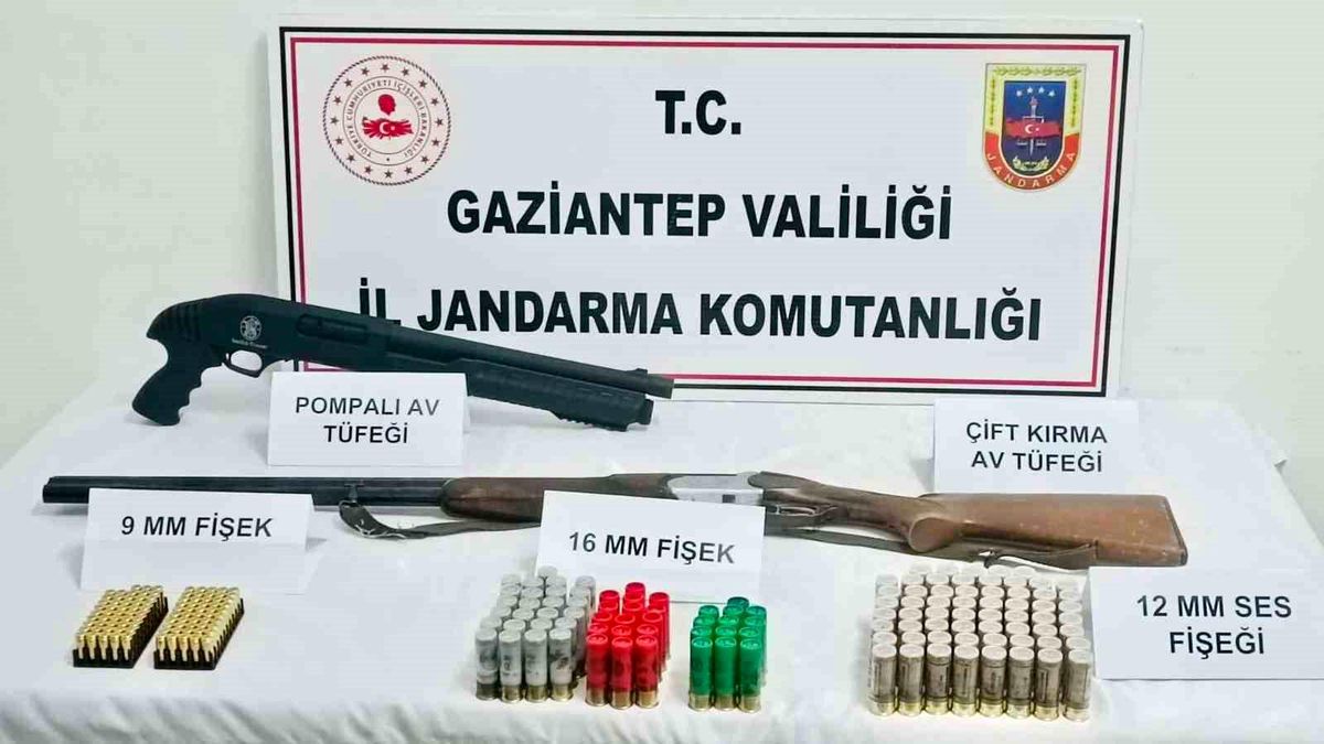Gaziantep\'te silah kaçakçılığı operasyonunda 18 silah ele geçirildi