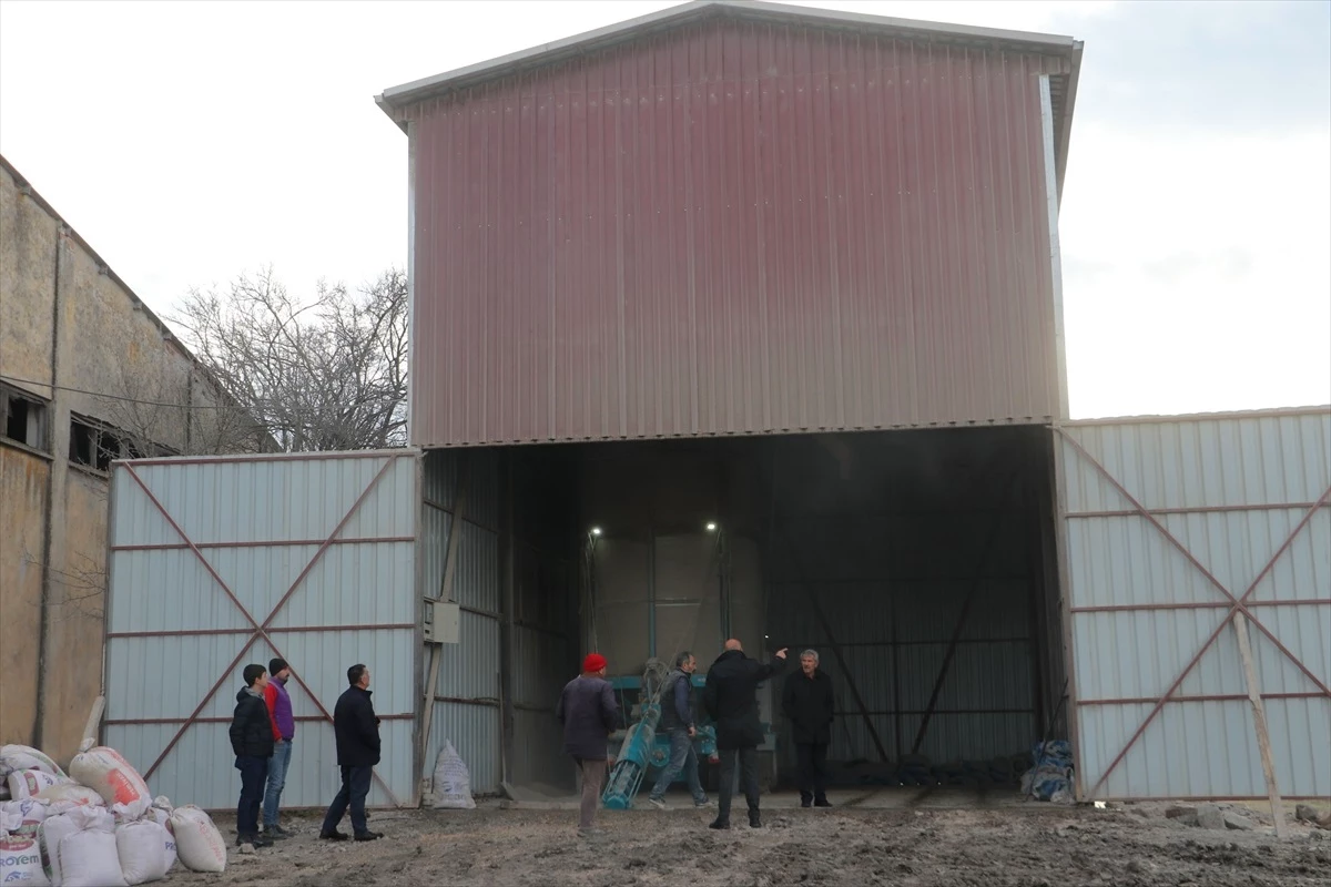 Havza\'da danelik mısır kurutma tesisi faaliyete geçti