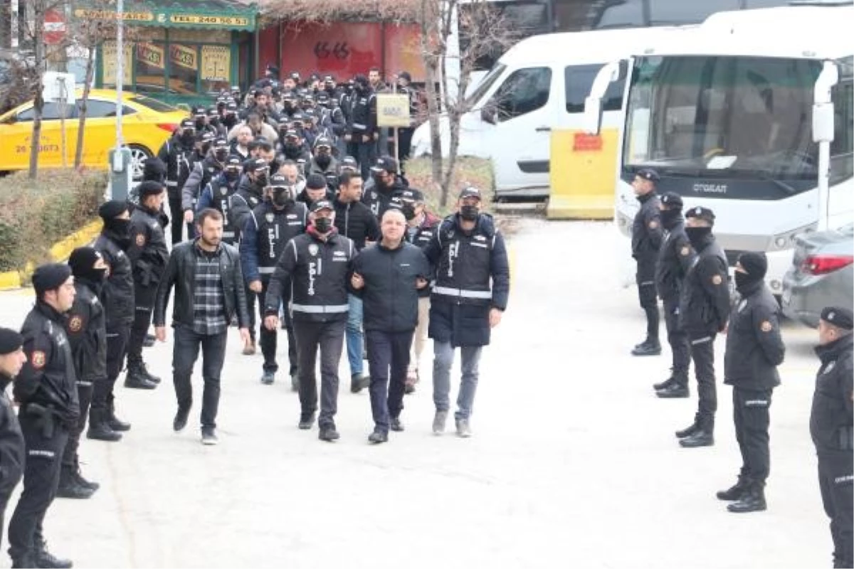 Eskişehir\'de suç örgütüne operasyon: 36 şüpheli gözaltına alındı