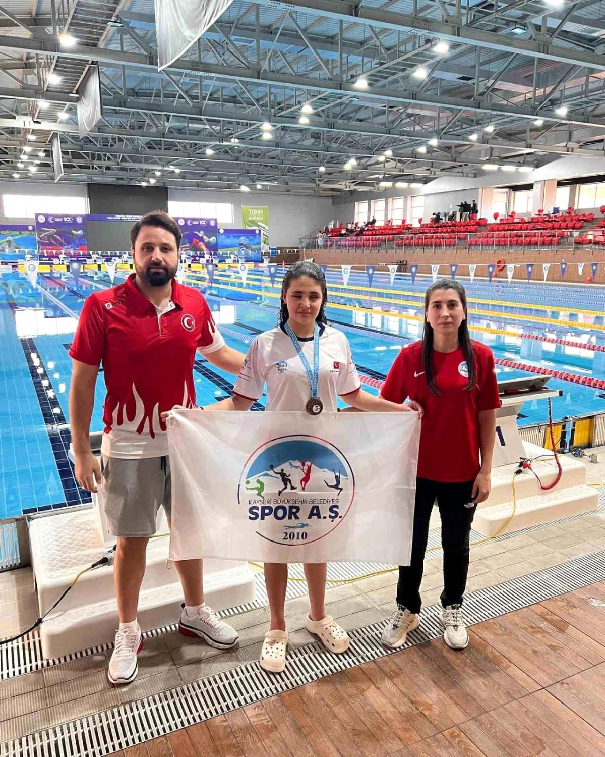 Cemre Ateş, Para Yüzme ve Deaf Yüzme Seçmelerinde 2 Gümüş Madalya Kazandı