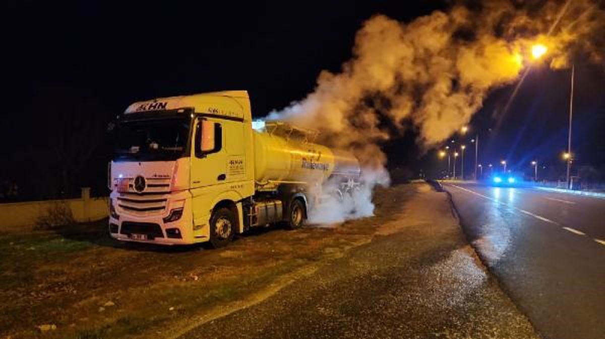 Bolu'da Kimyasal Sızıntı: Tankerdeki Sodyum Alüminat Kontrol Altına Alındı