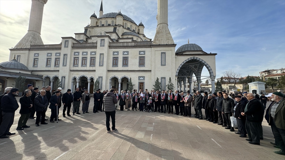 Kırıkkale\'de İsrail\'in Filistin\'e yönelik saldırıları protesto edildi
