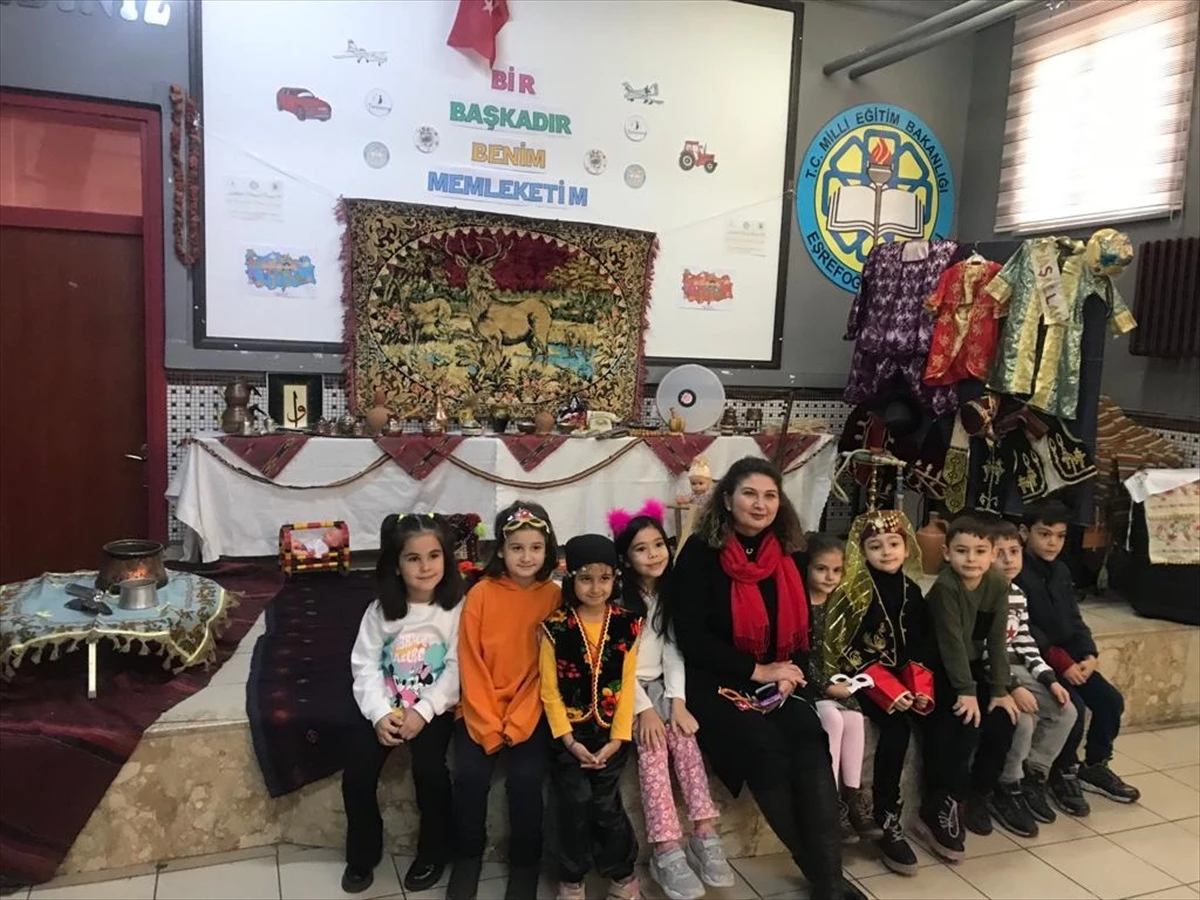 Konya\'da Eşrefoğlu İlkokulu\'nda Yerli Malı Haftası etkinliği düzenlendi