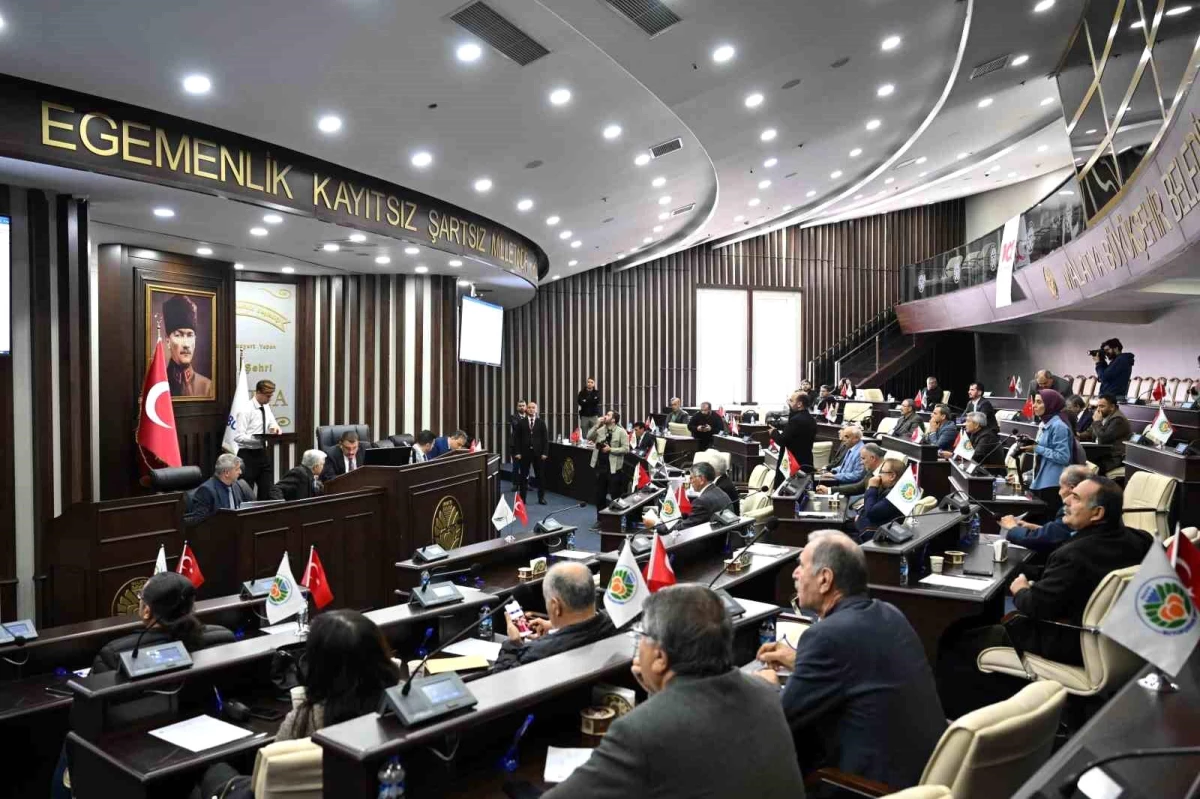 Malatya Büyükşehir Belediye Meclisi Aralık Ayı Toplantısı Gerçekleştirildi