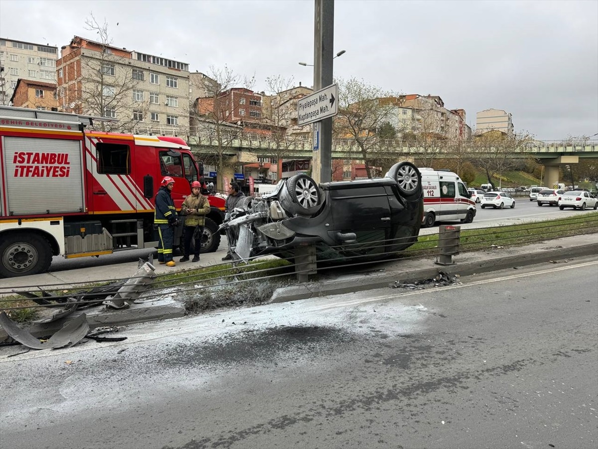 Şişli\'de kaza yapan sürücü aranıyor