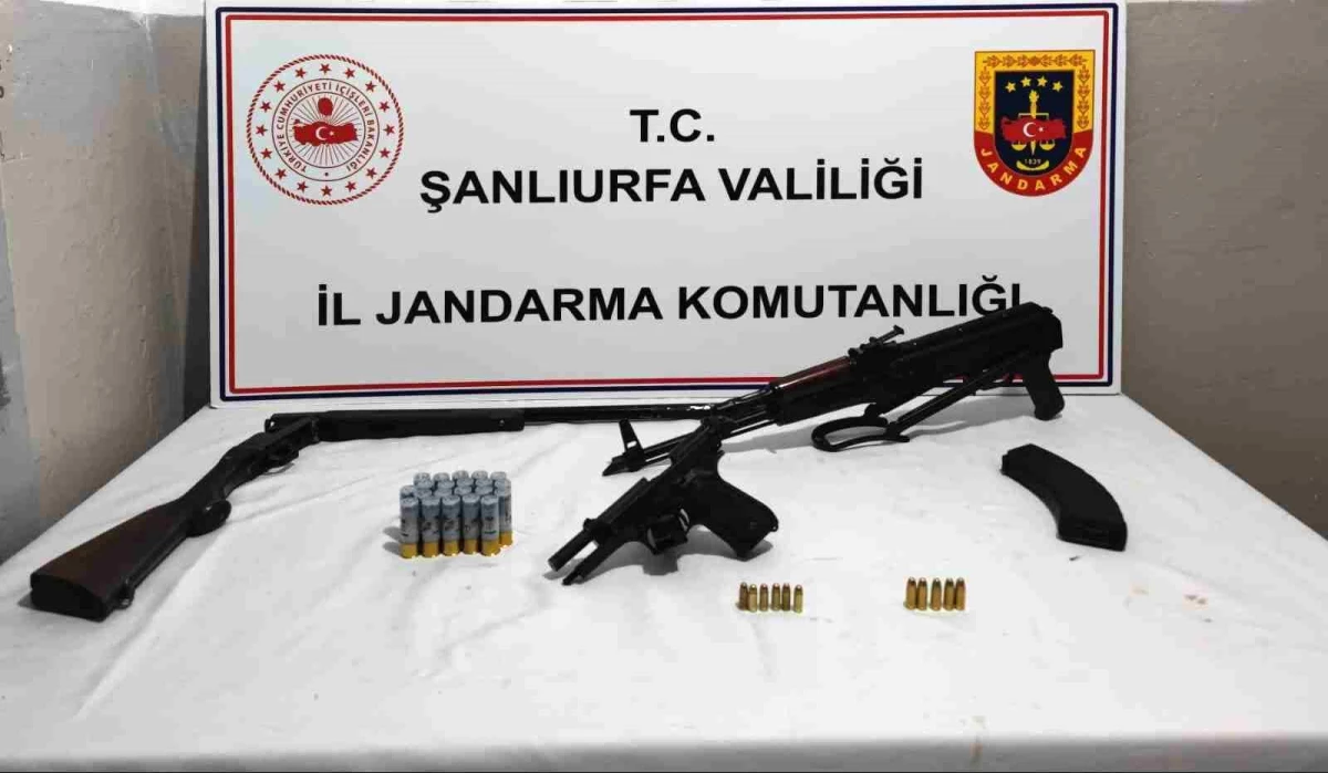 Şanlıurfa\'da silah kaçakçılığı operasyonu: 5 gözaltı