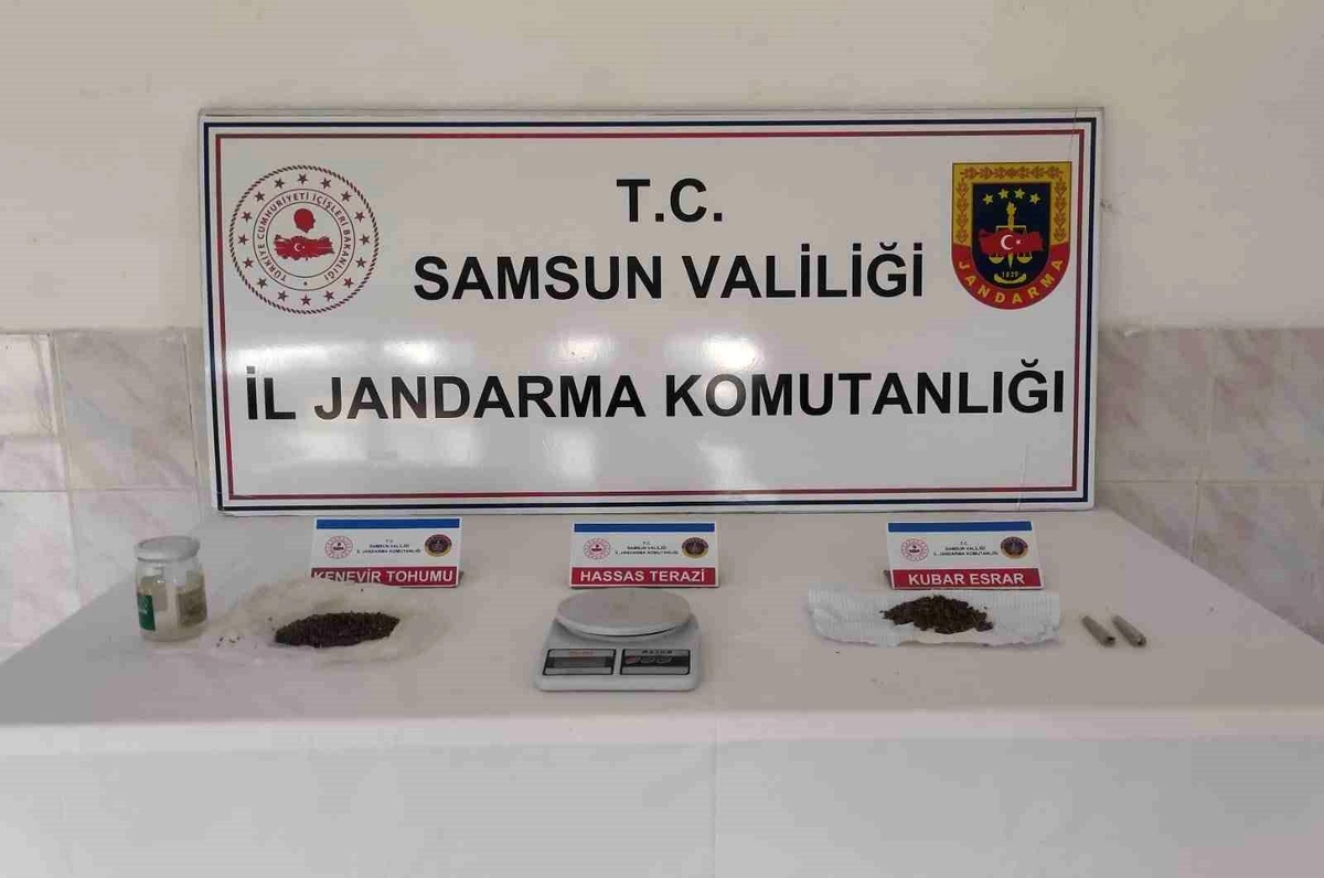Samsun\'da Uyuşturucu Operasyonu: Bir Kişi Gözaltına Alındı