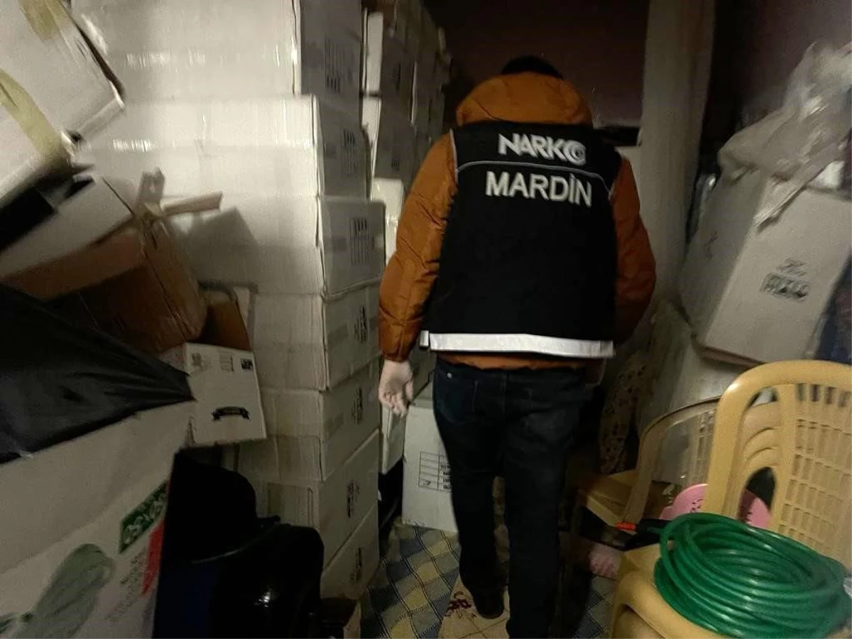 Mardin\'de 160 Bin Adet Uyuşturucu Hap Ele Geçirildi