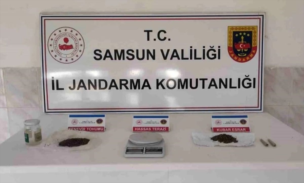 Bafra\'da uyuşturucu operasyonu: 1 gözaltı