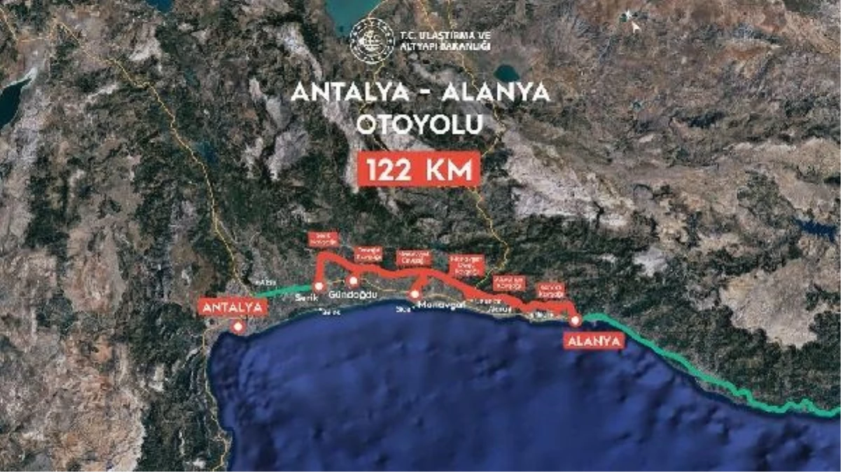 Ankara-Kırıkkale-Delice ve Antalya-Alanya Otoyolu İhaleleri Tamamlandı