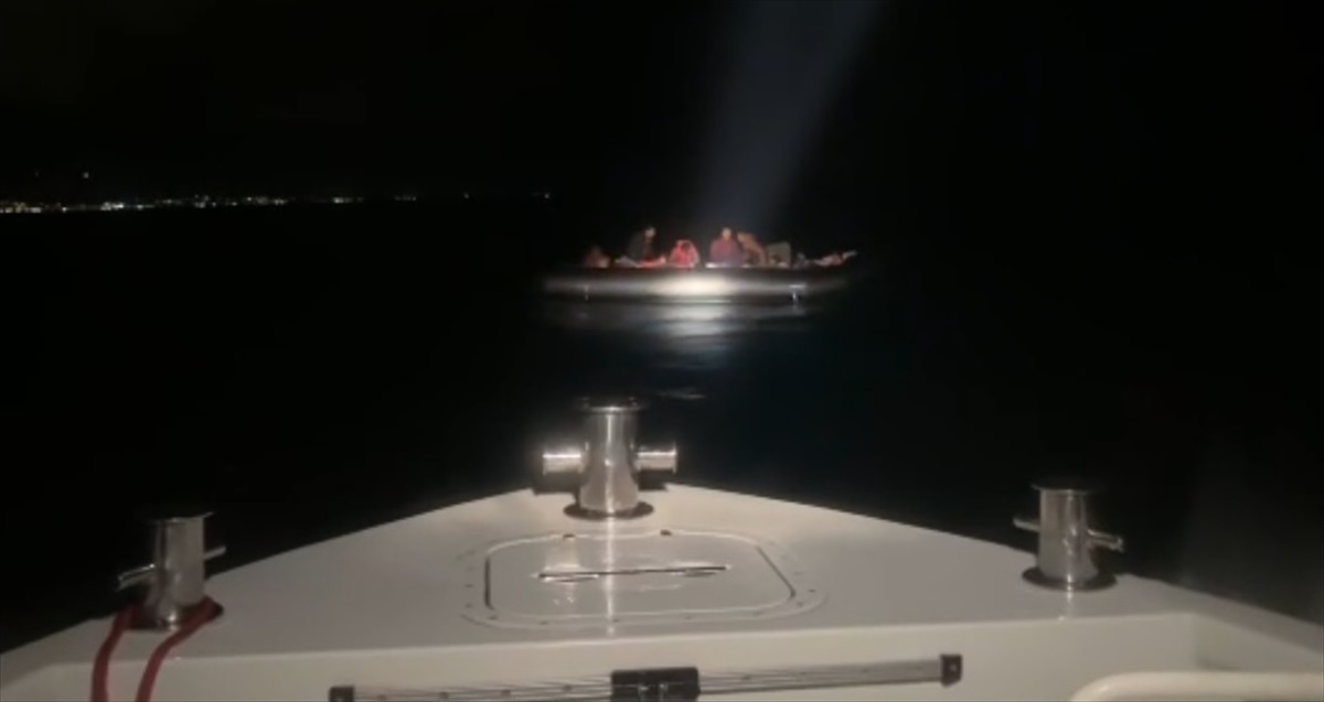Bodrum\'da 39 düzensiz göçmen kurtarıldı