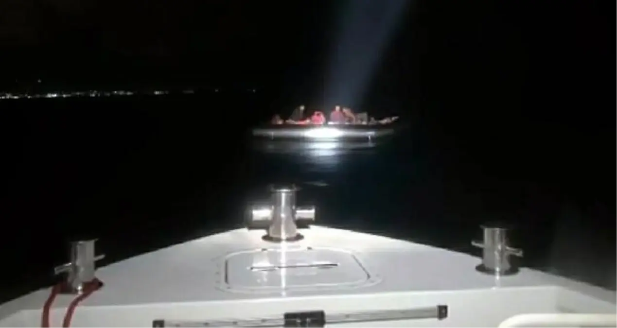 Bodrum'da 39 kaçak göçmen kurtarıldı