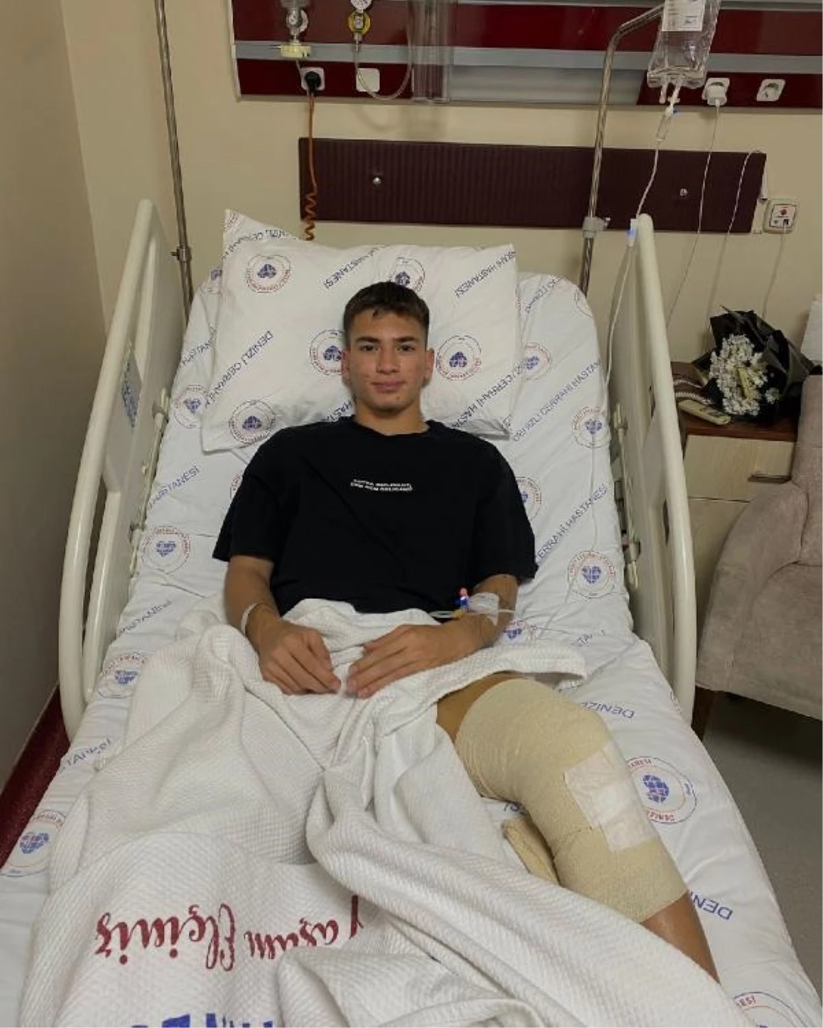 Denizlispor\'un genç futbolcusu Kemal Çetinkaya menisküs ameliyatı oldu