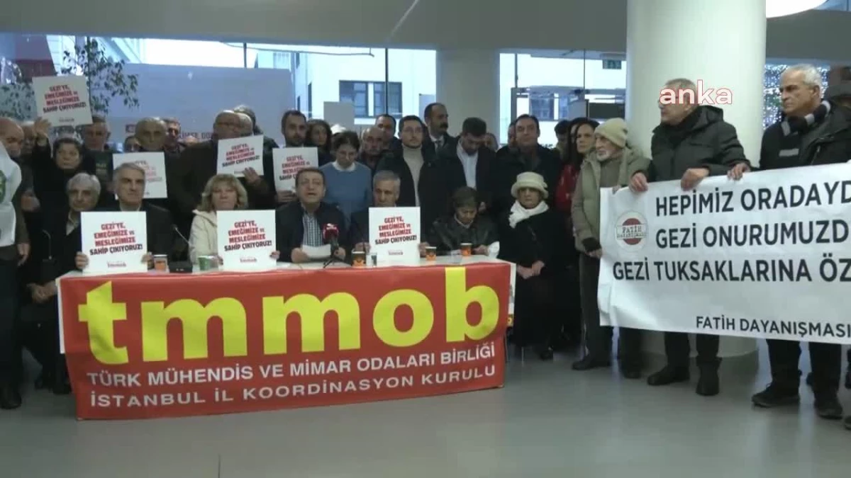 Gezi Davası Tutukluları İçin İstanbul\'da 600. Adalet Nöbeti Tutuldu: "Gezi Bizim Demokrası Çığlığımızdır"