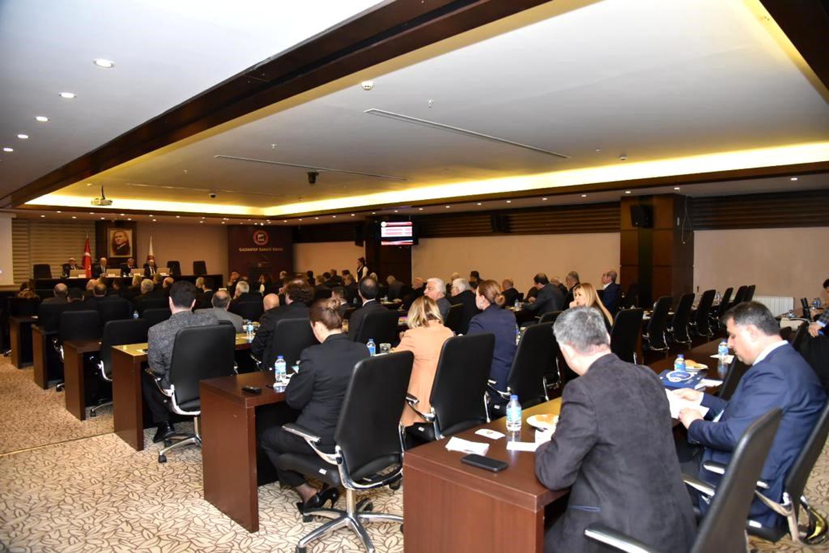 Gaziantep Sanayi Odası 2023 Yılı Meclis Toplantısı Gerçekleştirildi