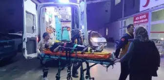 Kozan'da otomobil kundaklandı, 6 araç zarar gördü