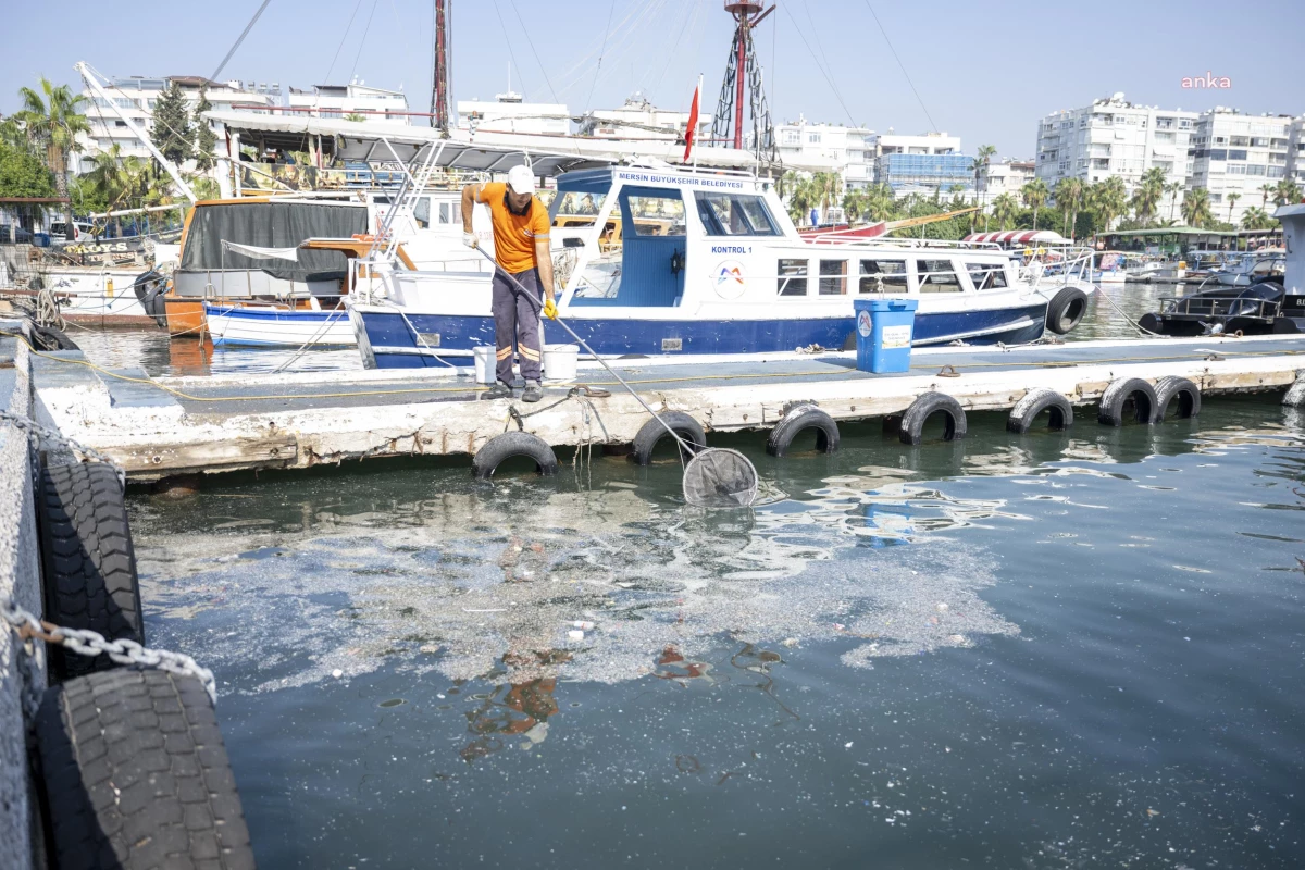 Mersin Büyükşehir Belediyesi Denizlerdeki Mikroplastikleri Temizliyor