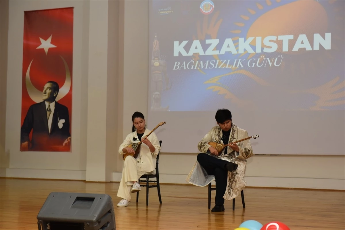 Muğla Sıtkı Koçman Üniversitesi\'nde Kazakistan Cumhuriyeti\'nin bağımsızlık kutlaması