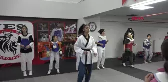 İşitme engelli genç tekvando sporcusu Türkiye Şampiyonu oldu