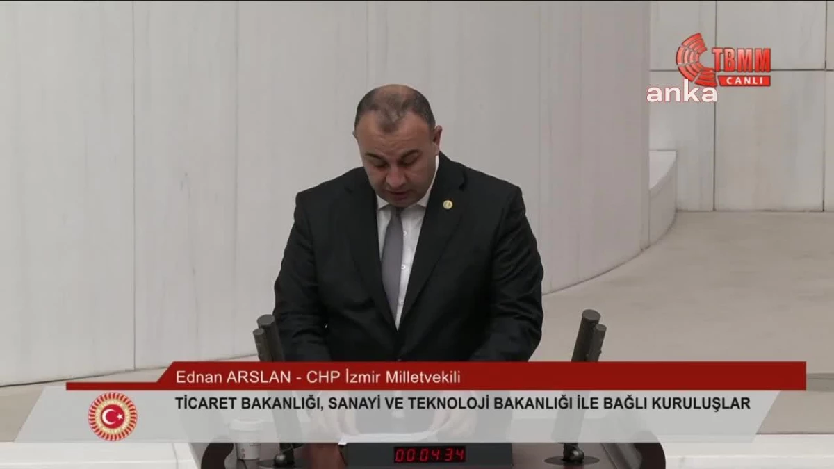 TBMM\'de Bütçe Görüşmeleri... Ednan Arslan: "2024 Sanayi ve Teknoloji Bakanlığı Bütçesi Kobi\'ler, İstihdam, Ar-Ge, İhracat Süreçleri Açısından...